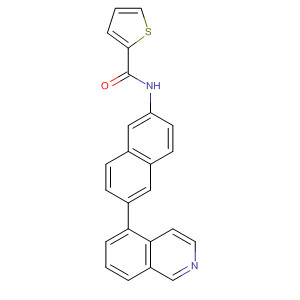 N-[6-(5-isoquinolinyl)-2-naphthalenyl]-2-thiophenecarboxamide Structure,919362-55-3Structure