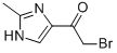 Ethanone, 2-bromo-1-(2-methyl-1h-imidazol-4-yl)-(9ci) Structure,92049-88-2Structure