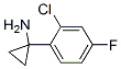 Cyclopropanamine, 1-(2-chloro-4-fluorophenyl)- Structure,920501-75-3Structure