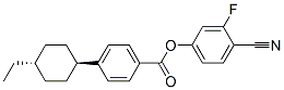 4-(反式-4-乙基环己基)-苯甲酸-4-氰基-3,5-二氟苯酯结构式_92118-81-5结构式