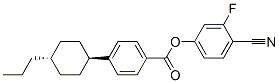 3-Fluoro-4-cyanophenyl trans-4-(4-n-propylcyclohexyl)-benzoate Structure,92118-82-6Structure