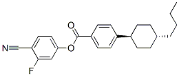 3-Fluoro-4-cyanophenyl trans-4- (4-n-butylcyclohexyl)benzoate Structure,92118-83-7Structure