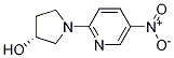 (R)-1-(5-nitropyridin-2-yl)pyrrolidin-3-ol Structure,921592-85-0Structure