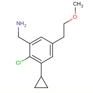 N-[2-chloro-5-(2-methoxyethyl)benzyl]cyclopropanamine Structure,921630-23-1Structure