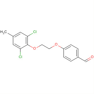 4-[2-(2,6-Dichloro-4-methylphenoxy)ethoxy]benzaldehyde Structure,921630-61-7Structure