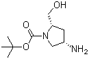 (2S,4s)-1-boc-2-hydroxymethyl-4-amino pyrrolidine Structure,922139-40-0Structure