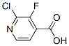 2-Chloro-3-fluoro-4-carboxy pyridine Structure,922147-45-3Structure