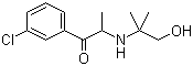 Hydroxybupropione Structure