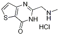 2-((Methylamino)methyl)thieno[3,2-d]pyrimidin-4(3h)-one Structure,923216-51-7Structure