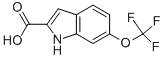 6-(Trifluoromethoxy)-1h-indole-2-carboxylic acid Structure,923259-70-5Structure