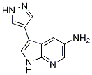 1H-pyrrolo[2,3-b]pyridin-5-amine, 3-(1h-pyrazol-4-yl)- Structure,923583-12-4Structure