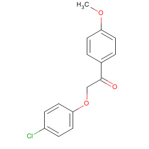 2-(4-Chloro-phenoxy)-1-(4-methoxy-phenyl)-ethanone Structure,92435-63-7Structure