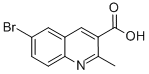 6-Bromo-2-methylquinoline-3-carboxylic acid Structure,92513-39-8Structure