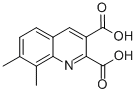 7,8-Dimethylquinoline-2,3-dicarboxylic acid Structure,92513-45-6Structure