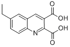 6-Ethylquinoline-2,3-dicarboxylic acid Structure,92513-46-7Structure