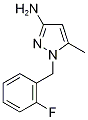 1-(2-Fluorobenzyl)-5-methyl-1H-pyrazol-3-amine Structure,925146-07-2Structure