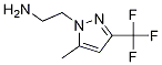 2-[5-Methyl-3-(trifluoromethyl)-1H-pyrazol-1-yl]ethanamine Structure,925154-89-8Structure