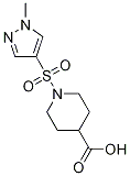 1-[(1-Methyl-1H-pyrazol-4-yl)sulfonyl]piperidine-4-carboxylic acid Structure,925178-99-0Structure