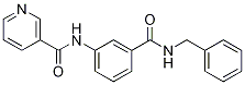 N-(3-(benzylcarbamoyl)phenyl)nicotinamide Structure,925199-18-4Structure