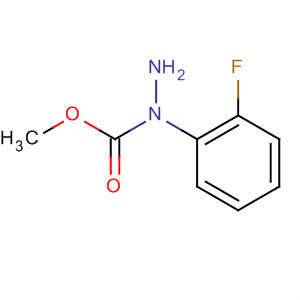 Hydrazinecarboxylic acid, 1-(2-fluorophenyl)-, methyl ester Structure,925211-53-6Structure