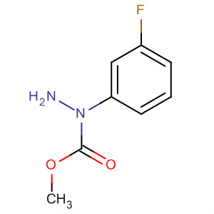 Hydrazinecarboxylic acid, 1-(3-fluorophenyl)-, methyl ester Structure,925211-54-7Structure