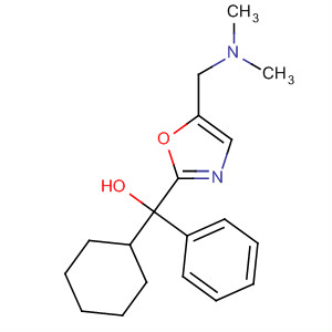 Cyclohexyl-(5-dimethylaminomethyl-oxazol-2-yl)phenylmethanol Structure,925417-56-7Structure