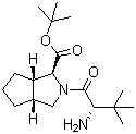 Cyclopenta[c]pyrrole-1-carboxylic acid, 2-[(2s)-2-amino-3,3-dimethyl-1-oxobutyl]octahydro-, 1,1-dimethylethyl ester, (1s,3ar,6as)- Structure,926276-16-6Structure