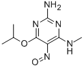 2-氨基-4-异丙氧基-6-(甲基氨基)-5-亚硝基-嘧啶结构式_92673-47-7结构式