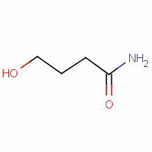 4-羟基丁酰胺结构式_927-60-6结构式