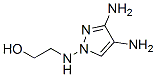 Ethanol, 2-[(3,4-diamino-1h-pyrazol-1-yl)amino]- Structure,927417-69-4Structure