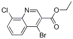 4-Bromo-8-chloroquinoline-3-carboxylic acid ethyl ester Structure,927800-77-9Structure