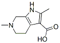 1H-pyrrolo[2,3-c]pyridine-3-carboxylic acid, 4,5,6,7-tetrahydro-2,6-dimethyl- Structure,927803-03-0Structure