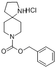 1,8-二氮杂螺[4.5]癸烷-8-羧酸苯基甲酯盐酸盐结构式_928034-35-9结构式