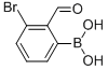 (3-Bromo-2-formylphenyl)boronic acid Structure,928048-12-8Structure