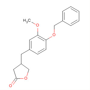 (?-Dihydro-4-[[3-methoxy-4-(phenylmethoxy)phenyl]methyl]-2(3h)-furanone Structure,92831-74-8Structure