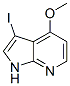 3-碘-4-甲氧基-吡咯并[2,3-b]吡啶结构式_928653-75-2结构式