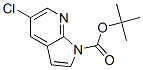 1H-Pyrrolo[2,3-b]pyridine-1-carboxylic acid,5-chloro-,1,1-dimethylethyl ester Structure,928653-82-1Structure