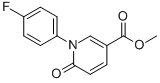 1-(4-Fluorophenyl)-5-methoxycarbonyl-2(1H)-pyridinone Structure,929000-81-7Structure