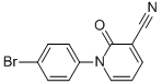 1-(4-Bromophenyl)-3-cyano-2(1H)-pyridinone Structure,929000-84-0Structure