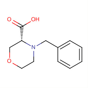 (R)-4-苄基-3-吗啉甲酸结构式_929047-50-7结构式