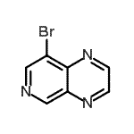 8-Bromopyrido[3,4-b]pyrazine Structure,929074-45-3Structure