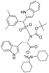 BOC-L-色氨酸-MTS 二环己基亚胺盐酸盐结构式_92916-48-8结构式