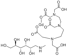 Gadopentetate monomeglumine (500 mg)f1f0940.998mg/mg(an) Structure,92923-57-4Structure