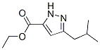 3-(2-Methylpropyl)-1H-pyrazole-5-carboxylic acid ethyl ester Structure,92945-28-3Structure