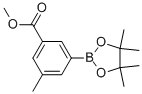 Methyl 3-methyl-5-(4,4,5,5-tetramethyl-1,3,2-dioxaborolan-2-yl)benzoate Structure,929626-17-5Structure