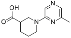 1-(6-Methylpyrazin-2-yl)piperidine-3-carboxylic acid Structure,930111-02-7Structure