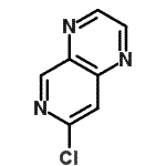 7-Chloropyrido[3,4-b]pyrazine Structure,93049-39-9Structure