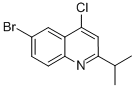 6-Bromo-4-chloro-2-isopropylquinoline Structure,930570-43-7Structure