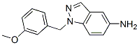 1-(3-Methoxybenzyl)-1H-indazol-5-amine Structure,930606-51-2Structure