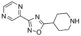 2-(5-哌啶-4-基-1,2,4-噁二唑-3-基)吡嗪结构式_93072-94-7结构式